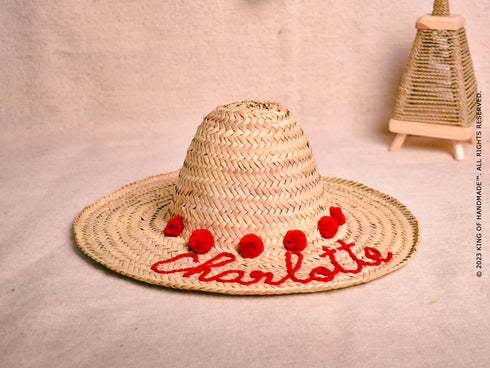 Style, Sun Protection, Memories: Your High-Benefit Personalized Straw Beach Hat!